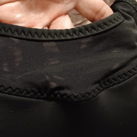 Athleta Gigi High Impact Sports Bra Padded Black SzS(32B) - Picture 4 of 13